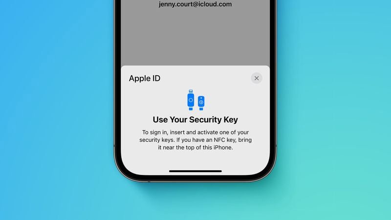 册亨苹果手机维修分享iOS 16.3 新增的 Apple ID 的安全密钥有什么功能 