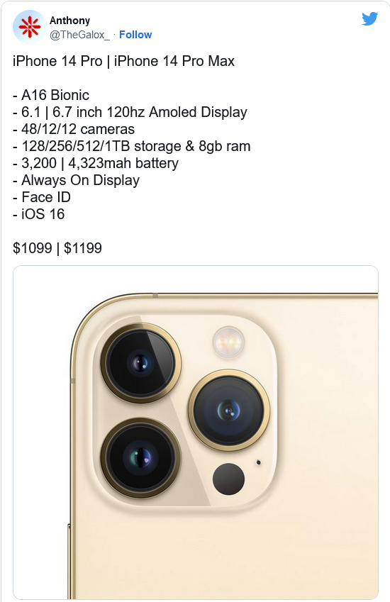 册亨苹果14维修分享iPhone 14全系涨价 